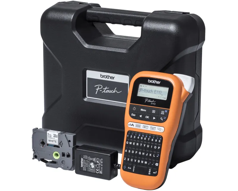 BROTHER PT-E110VP štampač nalepnica za električare (PTE110VPR1) Slika 4