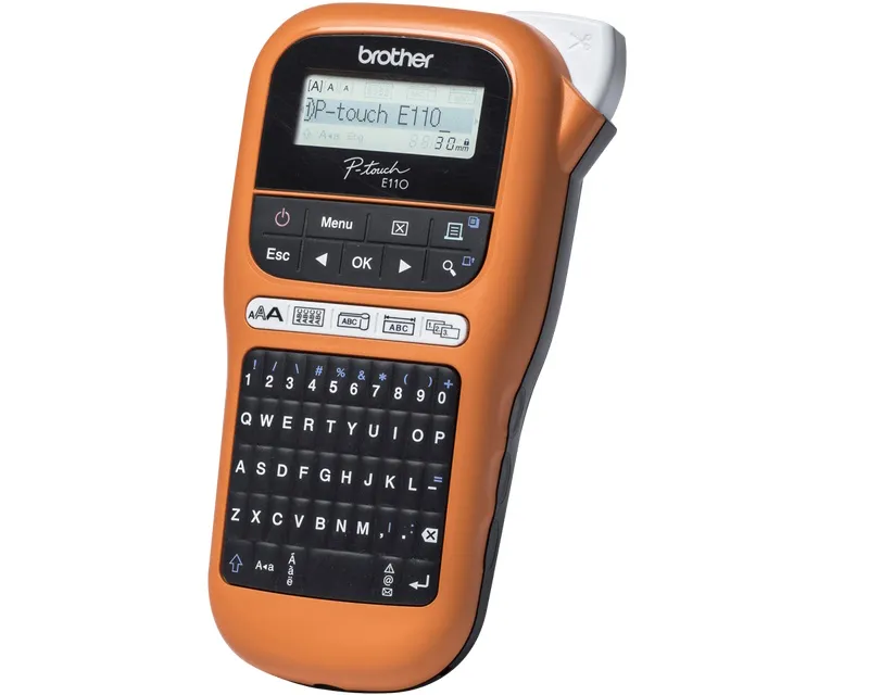 BROTHER PT-E110VP štampač nalepnica za električare (PTE110VPYJ1)  Slika 2
