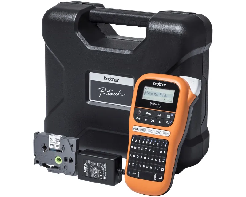 BROTHER PT-E110VP štampač nalepnica za električare (PTE110VPYJ1)  Slika 4