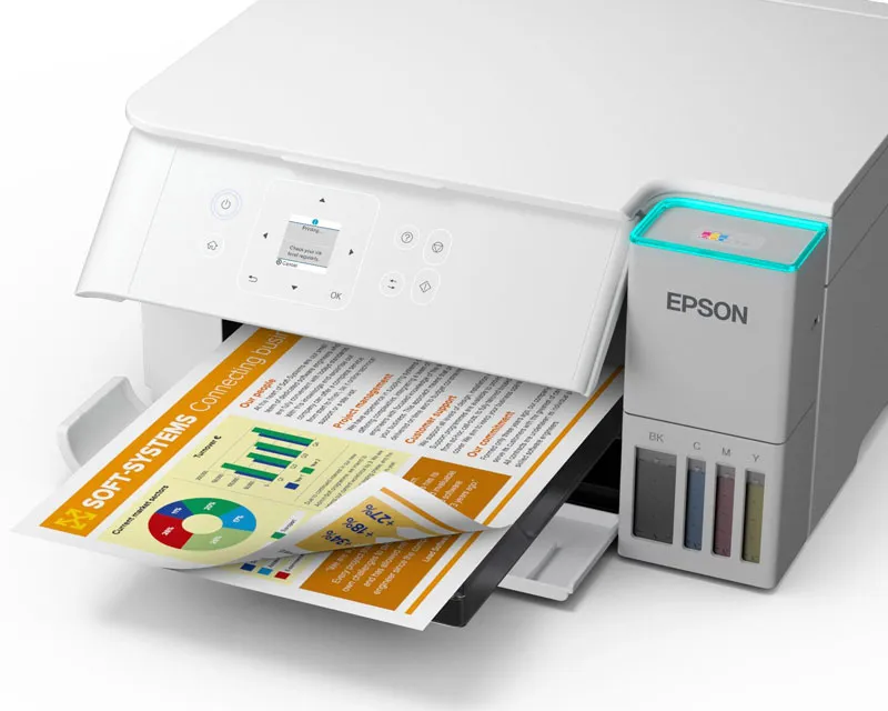 EPSON L4366 EcoTank wireless multifunkcijski inkjet štampač beli  Slika 6