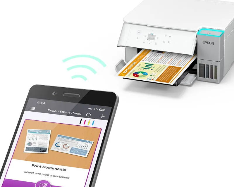 EPSON L4366 EcoTank wireless multifunkcijski inkjet štampač beli  Slika 8