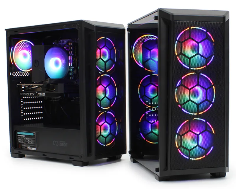 EWE PC AMD GAMING računar Ryzen 7 5700X 16GB 500GB RTX5060 8GB  Slika 3