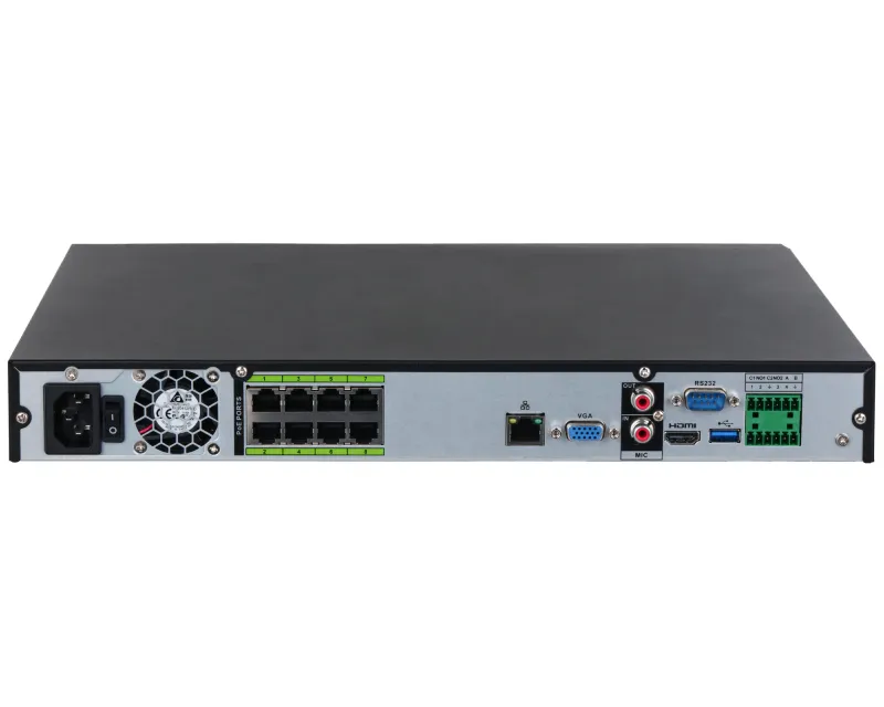 DAHUA NVR5208-8P-EI 8-kanalni 1U 8PoE 4K&H.265 Pro IP Video Snimac  Slika 3