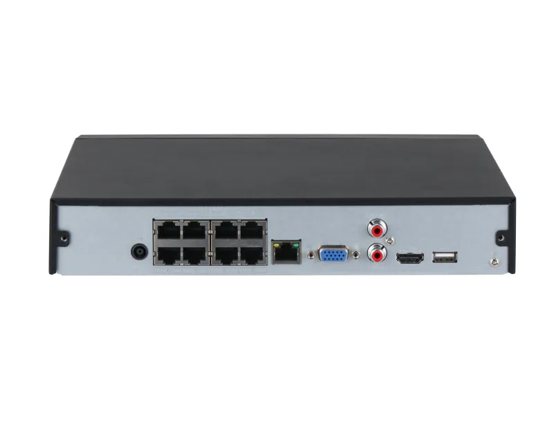 DAHUA NVR4108HS-8P-4KS3 8CH Compact 1U 8PoE 1HDD Lite Network Video Recorder  Slika 3