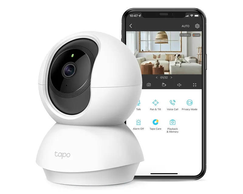 TP-LINK Tapo C210 Pan/Tilt Home Security Wi-Fi kamera  Slika 4