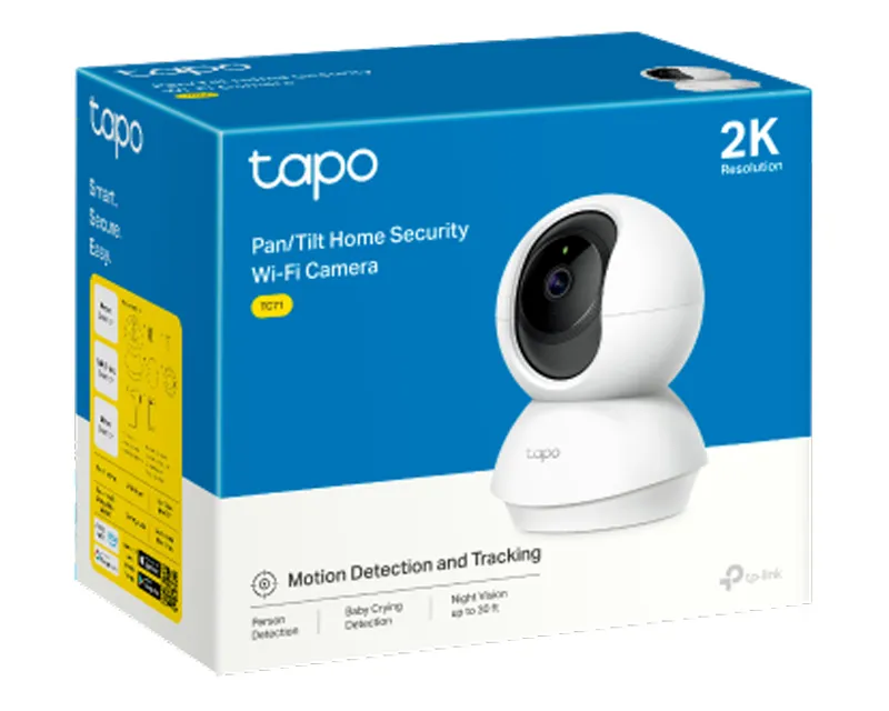 TP-LINK Tapo C210 Pan/Tilt Home Security Wi-Fi kamera  Slika 5