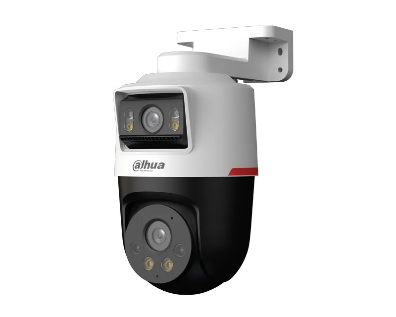 DAHUA IPC-PTS2249B-E2-S-PV-PRO 2+2 MP WizColor Active Deterrance Dual-lens Fixed-focal Pan & Tilt WizSense Network kamera Slika 1