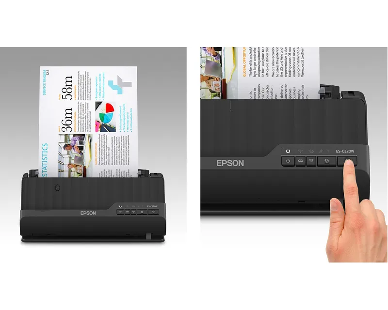 EPSON ES-C320W A4 Wi-Fi skener  Slika 4