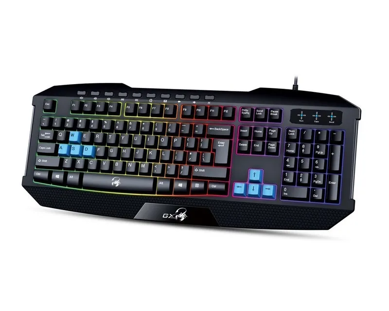 GENIUS K215 Scorpion Gaming USB YU crna tastatura  Slika 2