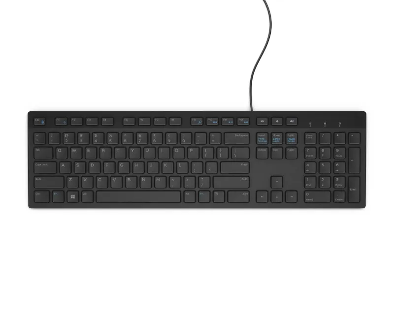 DELL OEM Multimedia KB216 USB US tastatura crna Slika 2