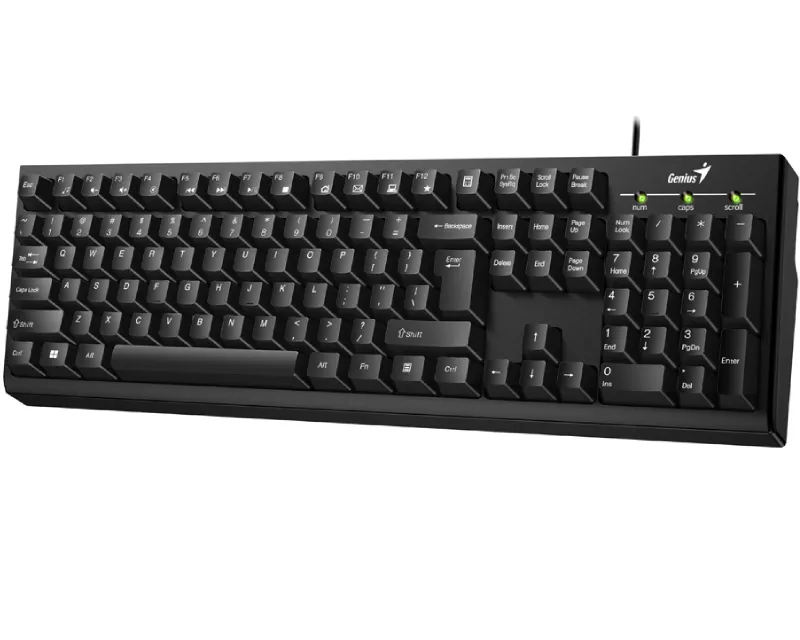 GENIUS KB-100 USB YU crna tastatura  Slika 2