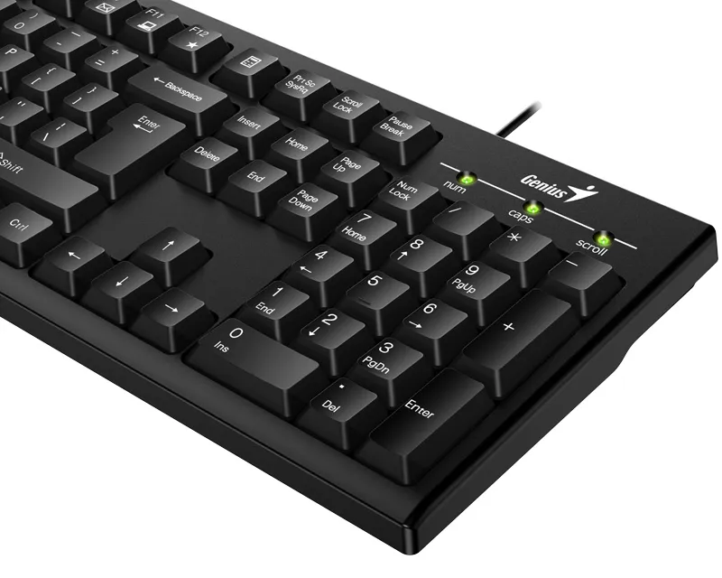 GENIUS KB-100 USB YU crna tastatura  Slika 6