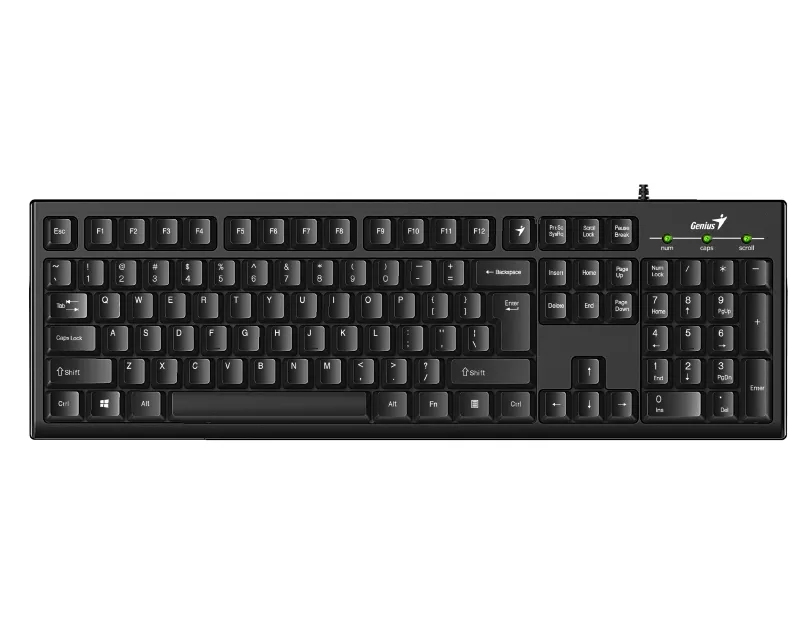 GENIUS KB-100 USB YU crna tastatura  Slika 1