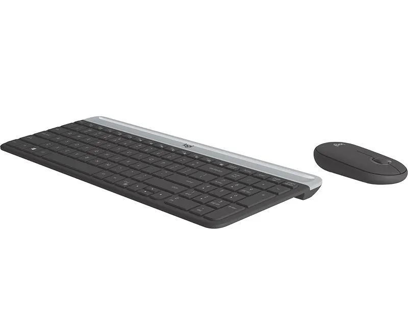 LOGITECH MK470 Wireless Desktop US Graphite tastatura + miš  Slika 2