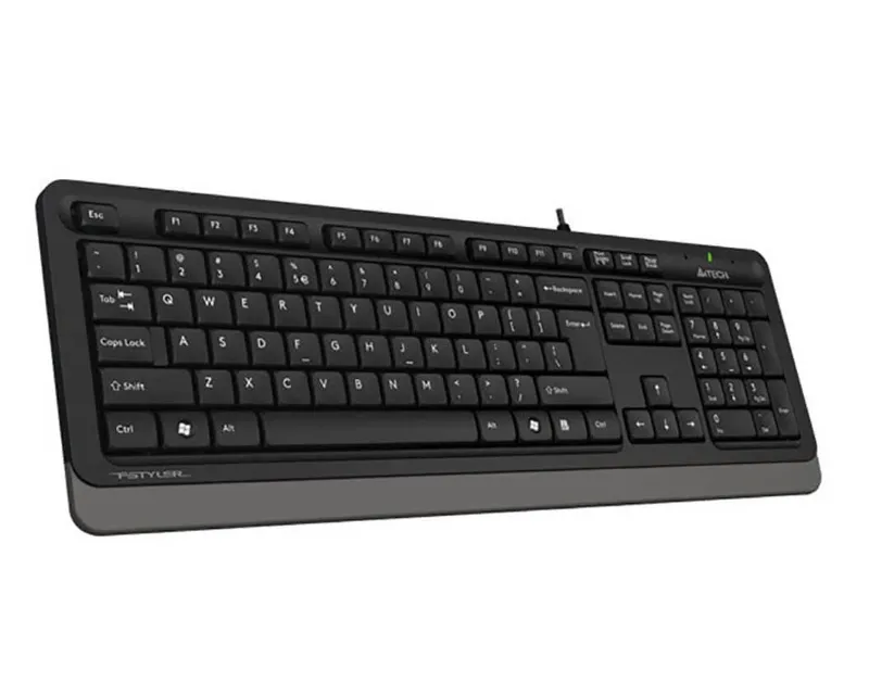A4 TECH FK10 FSTYLER USB US siva tastatura  Slika 1