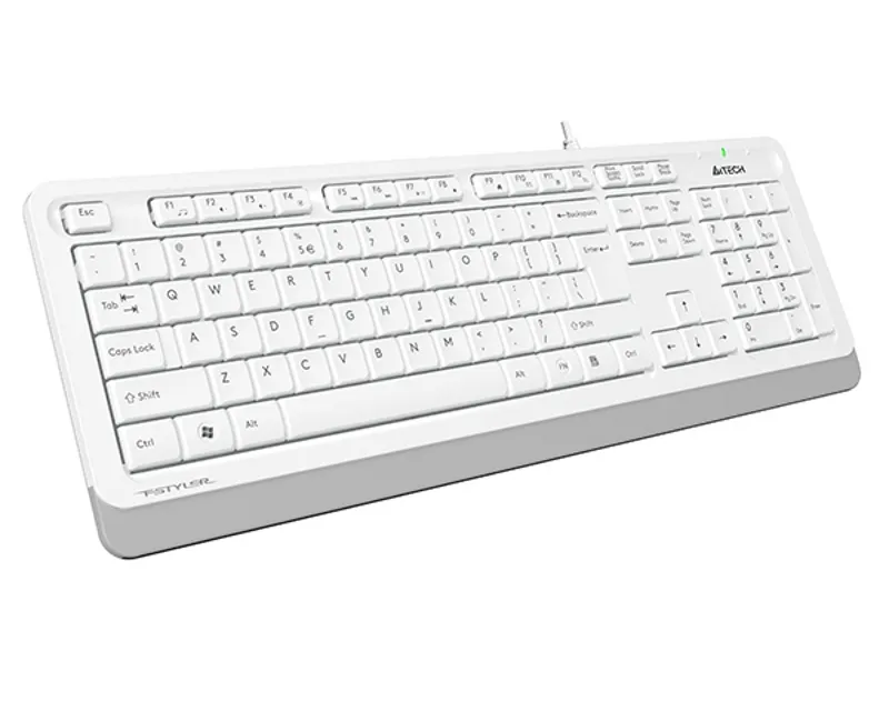A4 TECH FK10 FSTYLER USB US bela tastatura  Slika 2