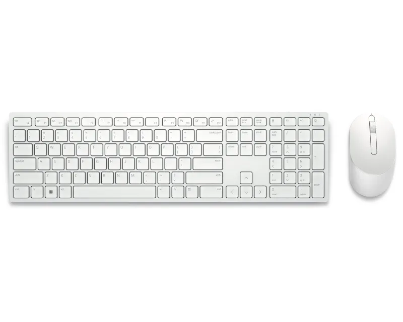 DELL KM5221W Pro Wireless US  tastatura + miš bela  Slika 1