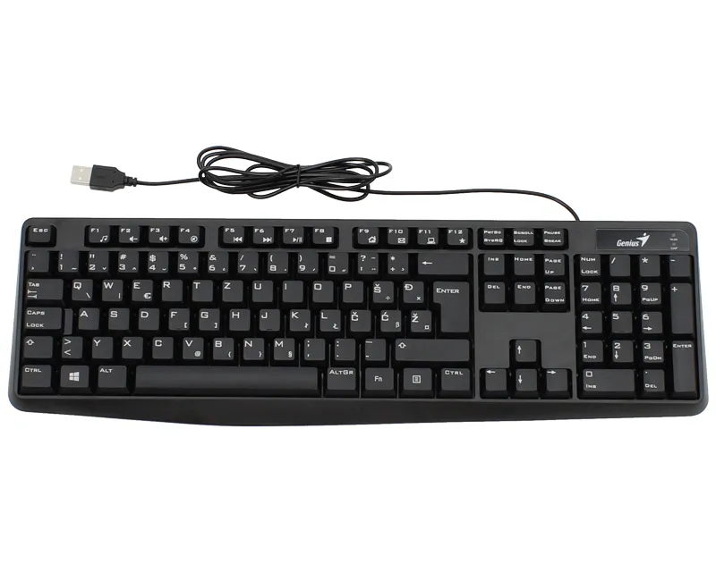 GENIUS KB-117 USB YU crna tastatura  Slika 1