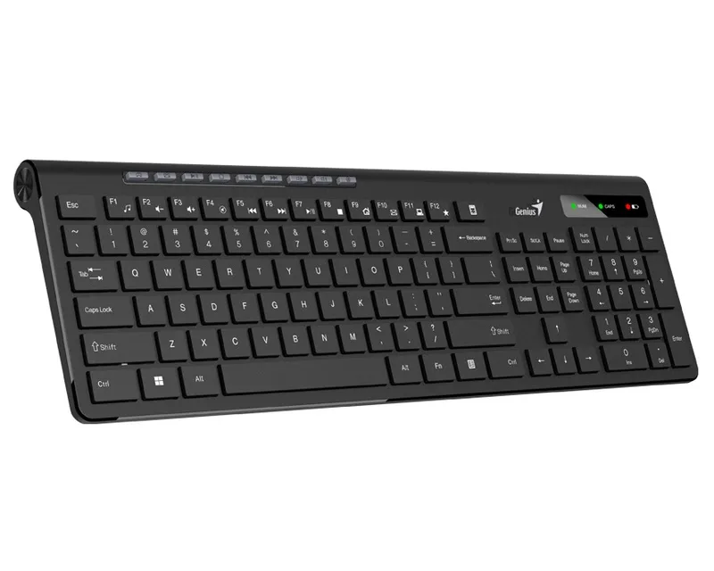 GENIUS SlimStar 7230 USB US wireless crna tastatura  Slika 2