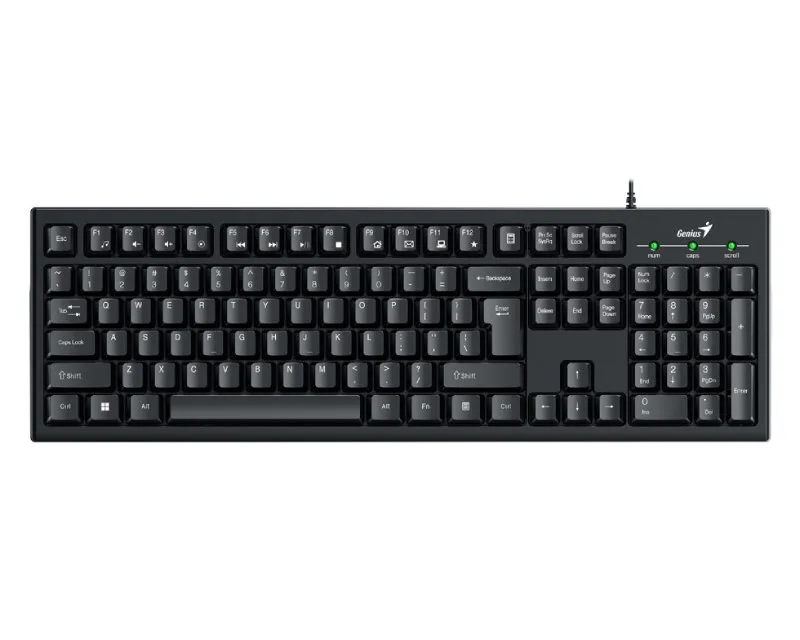 GENIUS KB-100 USB US crna tastatura  Slika 3