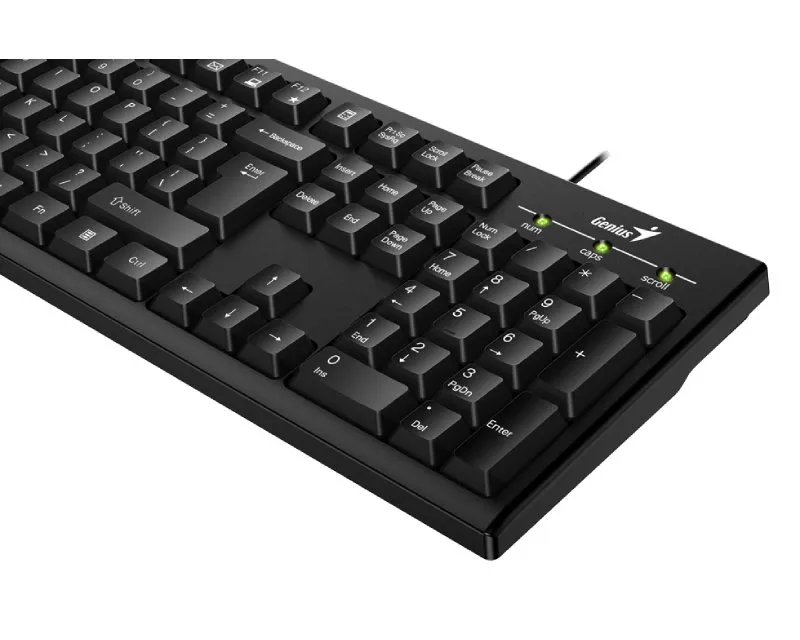 GENIUS KB-100 USB US crna tastatura  Slika 6