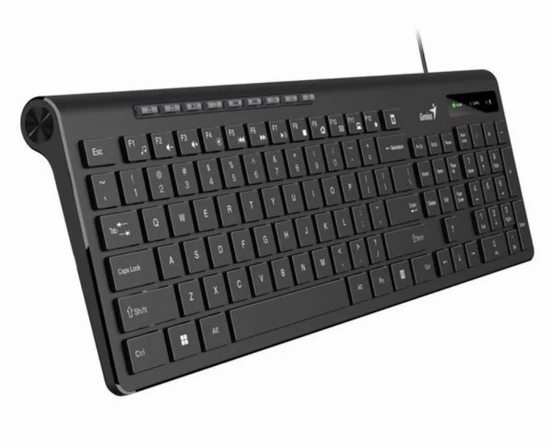 GENIUS Slimstar 230II USB US crna tastatura - Slika 3