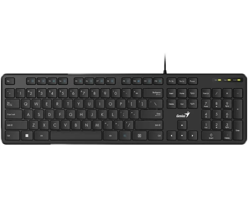 GENIUS SlimStar M200 USB YU crna tastatura - Slika 2