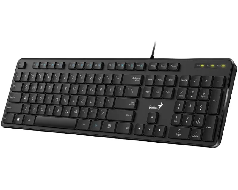 GENIUS SlimStar M200 USB YU crna tastatura 