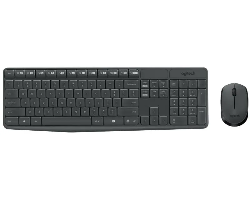 LOGITECH_ MK235 Wireless Combo US tastatura + miš Slika 1