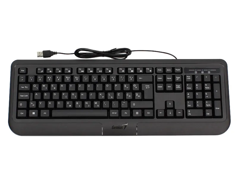 GENIUS KB-118 II USB YU crna tastatura  Slika 1