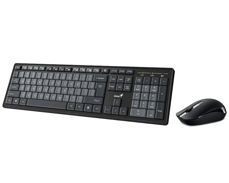 GENIUS Smart KM-8200 Wireless USB US crna tastatura + miš  Slika 2