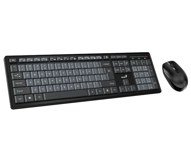 GENIUS Smart KM-8200 Wireless USB US crna tastatura + miš  Slika 3