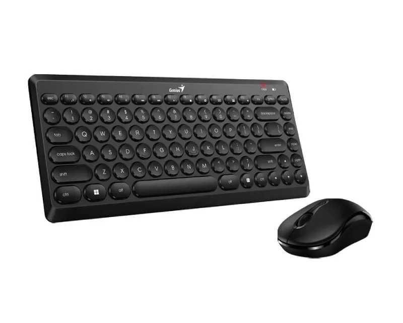 GENIUS LuxeMate Q8000 Wireless USB US crna tastatura + miš  Slika 3