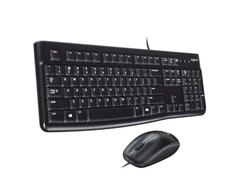 LOGITECH_ MK120 Desktop USB US tastatura + USB miš Retail Slika 1