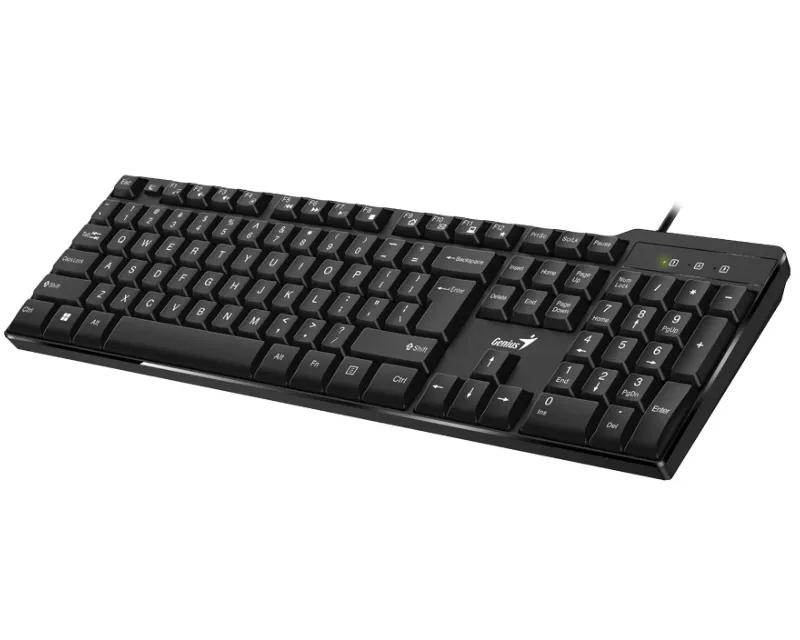 GENIUS KB-100X USB US crna tastatura  Slika 2