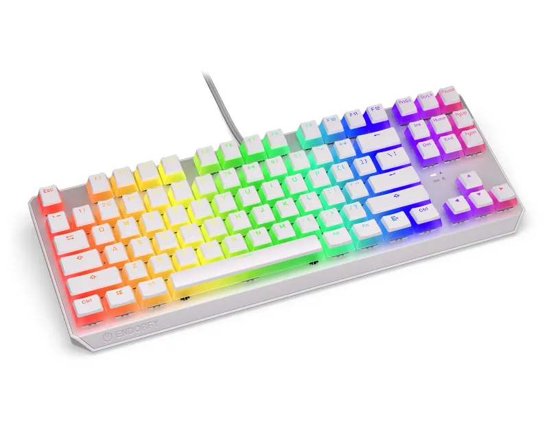 ENDORFY Thock TKL Pudding Onyx White Red RGB tastatura (EY5A009)  Slika 3