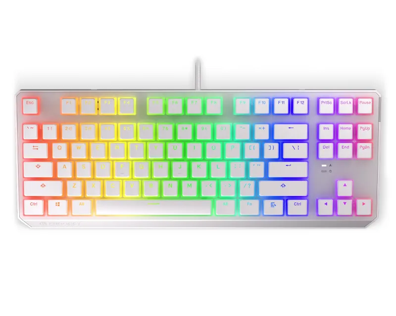 ENDORFY Thock TKL Pudding Onyx White Red RGB tastatura (EY5A009)  Slika 5