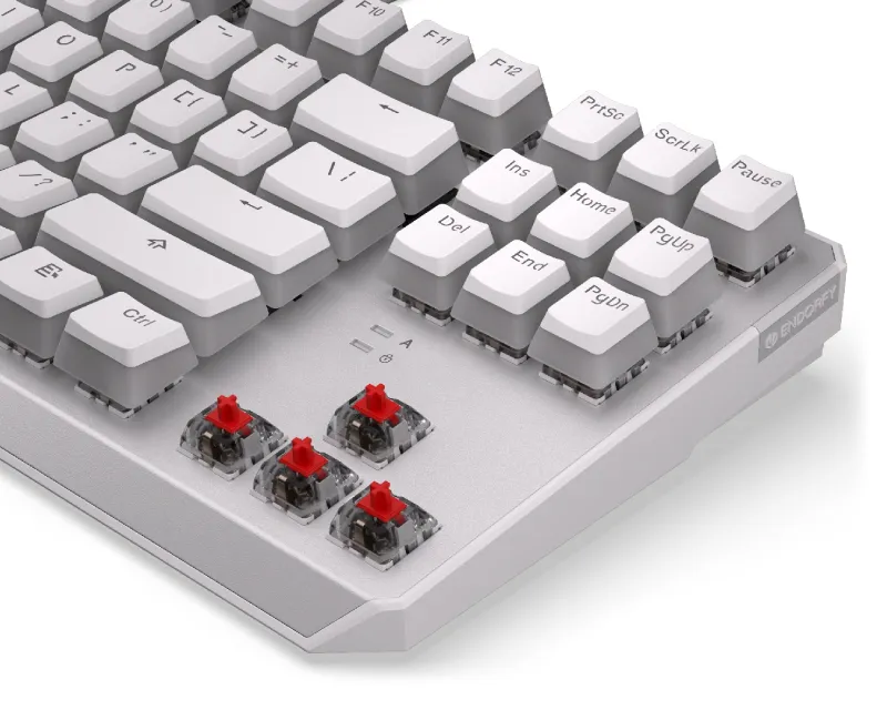 ENDORFY Thock TKL Pudding Onyx White Red RGB tastatura (EY5A009)  Slika 6