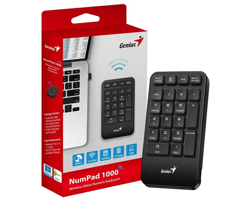 GENIUS NumPad 1000 USB numerička tastatura  Slika 3