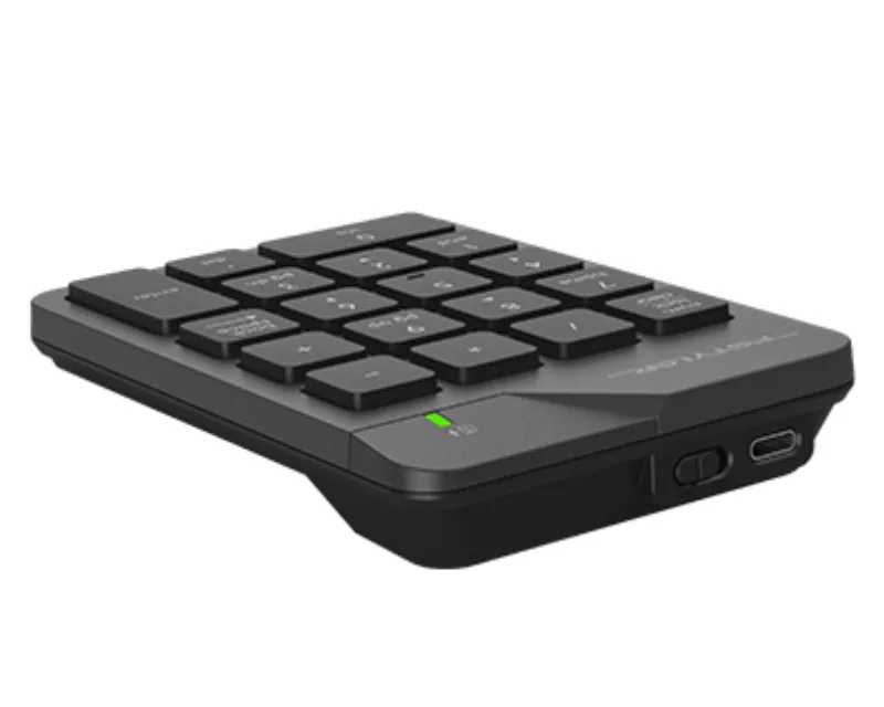 A4 TECH FGK21C FSTYLER 2.4G Wireless Numeric Keypad USB Type-C siva tastatura  Slika 2