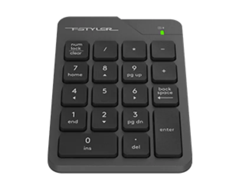 A4 TECH FGK21C FSTYLER 2.4G Wireless Numeric Keypad USB Type-C siva tastatura  Slika 3