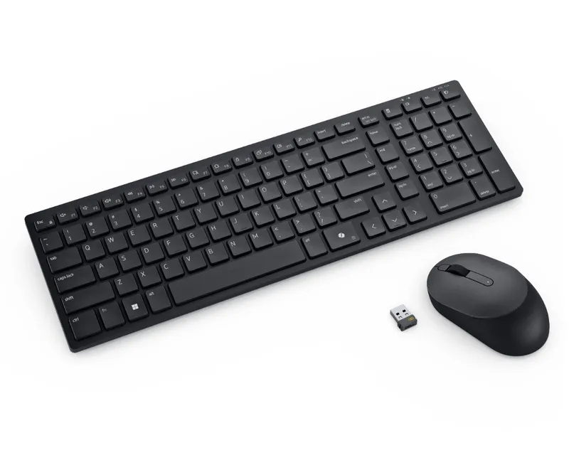 DELL KM555 Silent US tastatura + miš crna  Slika 7