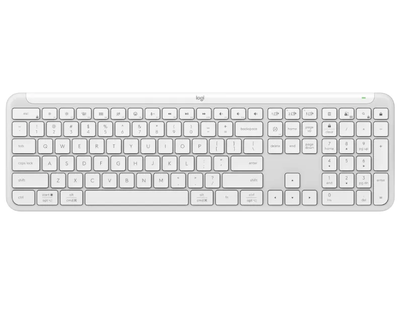 LOGITECH K950 Wireless White US tastatura bela  Slika 1