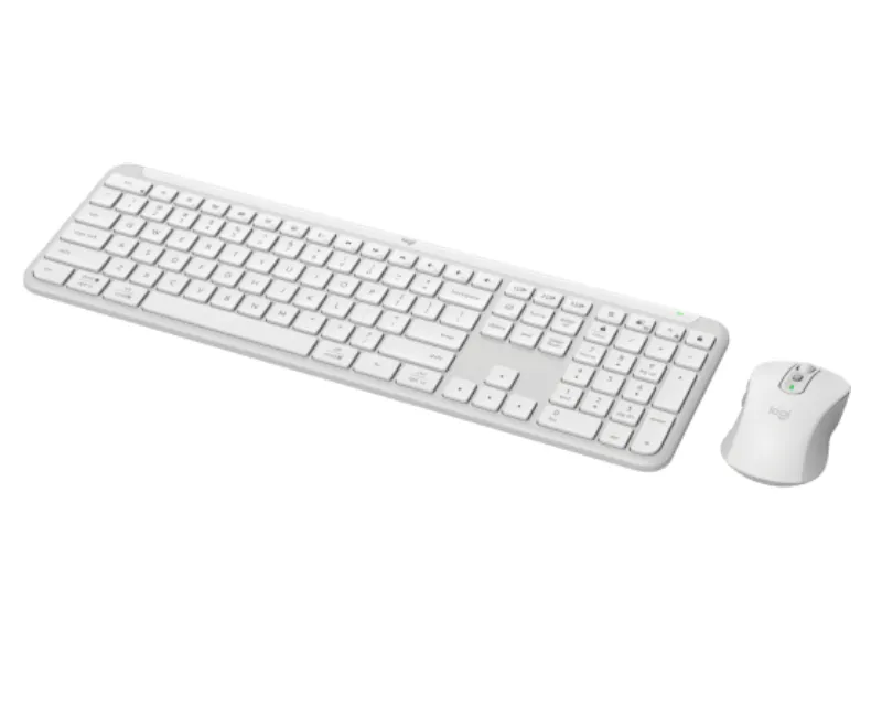 LOGITECH MK950 Wireless Desktop White US tastatura + miš  Slika 3