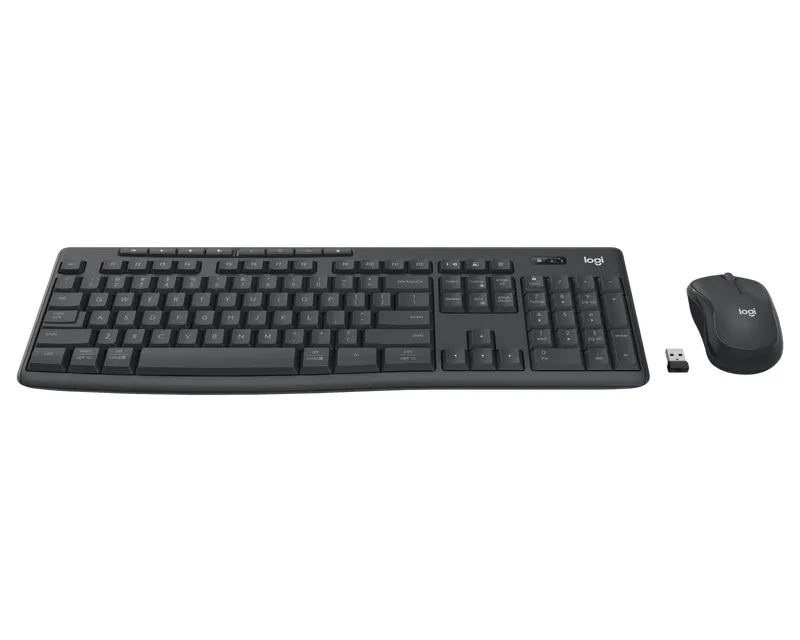 LOGITECH MK370 Combo Wireless US tastatura + miš crna  Slika 2