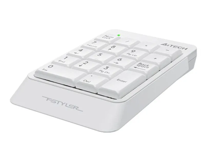 A4 TECH FK13P FSTYLER Numerička USB bela tastatura Slika 4