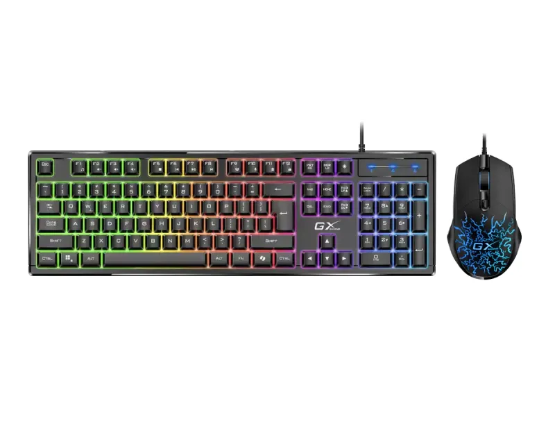 GENIUS Scorpion KM-GX3 Gaming RGB USB YU crna tastatura + miš Slika 2