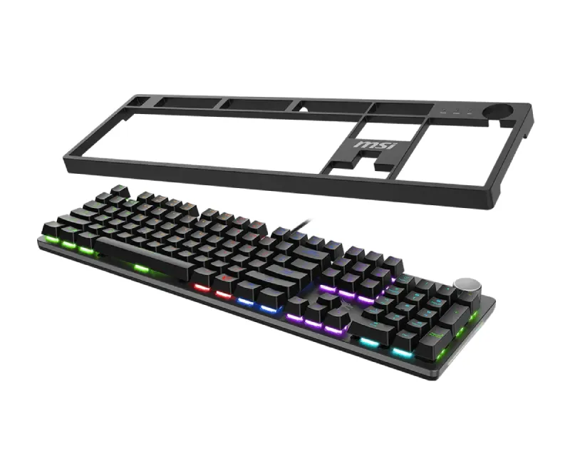 MSI FORGE GK320 (red switch) US crna tastatura  Slika 4