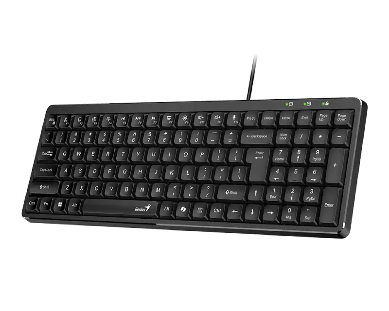 GENIUS LuxeMate 120 USB US slim crna tastatura  Slika 2