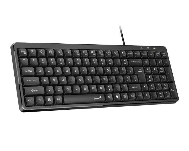 GENIUS LuxeMate 120 USB US slim crna tastatura  Slika 3